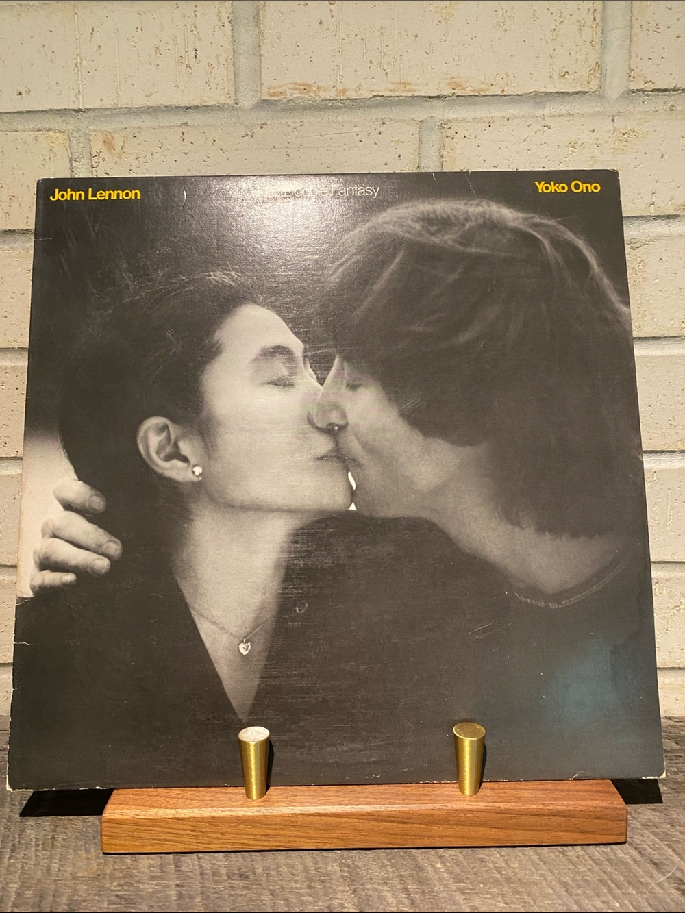 John Lennon & Yoko Ono Double Fantasy vinyl record
